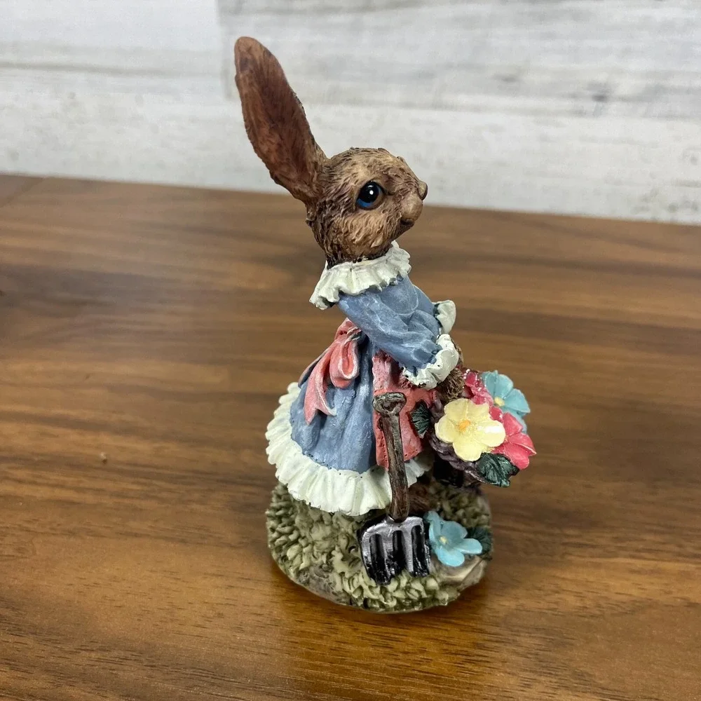 Vintage K's Collection Easter Parade Bunnies Limited Edition Lot of‎ 2 5.5